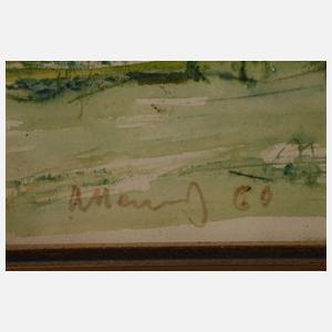 Albert Hennig, "Die Waldstraße"