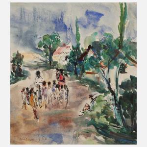 Albert Hennig, "Kindergartenausflug"