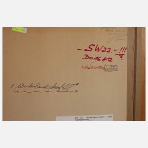 Albert Hennig, "Winterlandschaft"