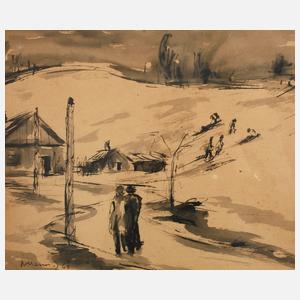 Albert Hennig, "Winterlandschaft"