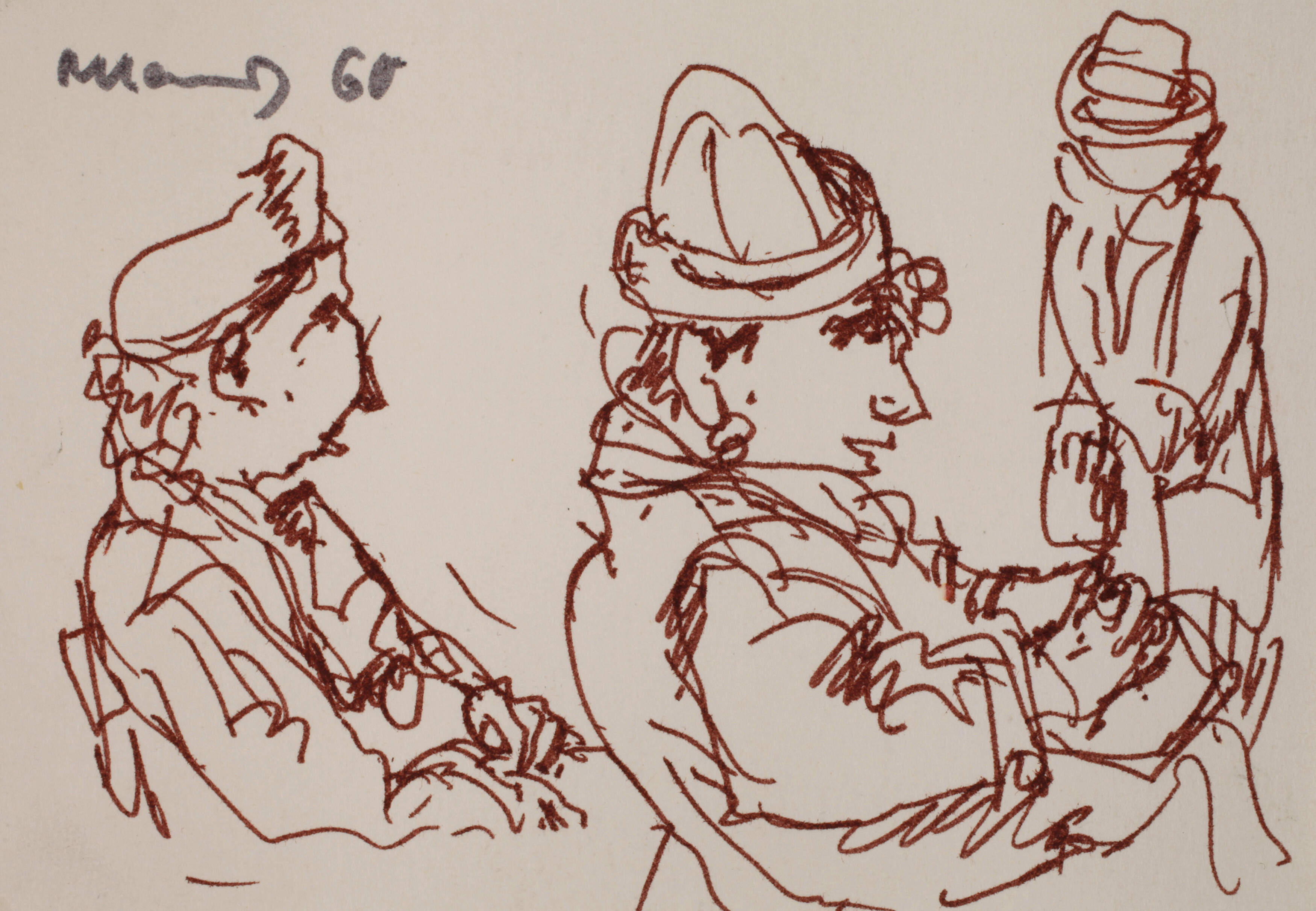 Albert Hennig, Drei Figuren