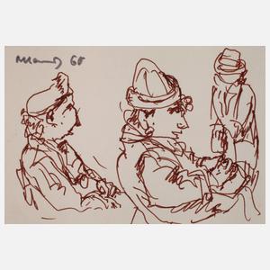 Albert Hennig, Drei Figuren