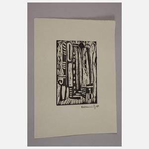 Albert Hennig, Abstraktion