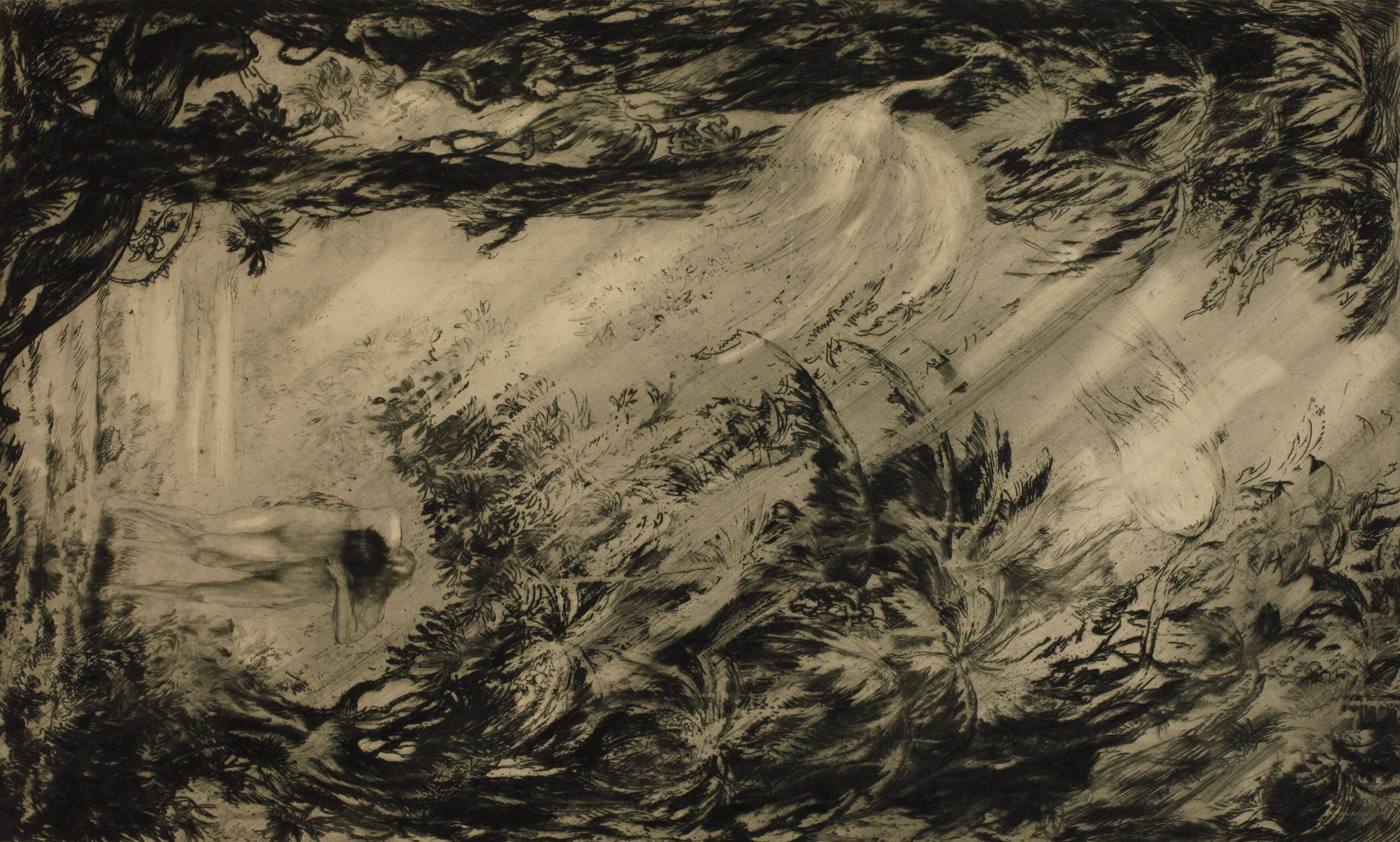 Prof. Alois Kolb, Adam und Eva im Paradies