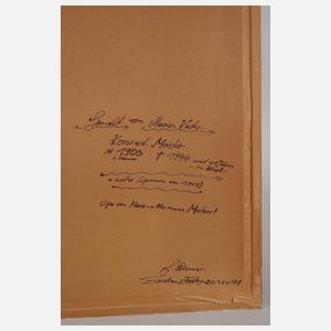 Konrad Meister, Stadtansicht