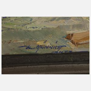 Heinz Münnich, "Alte Häuser in den Hohen Tauern"