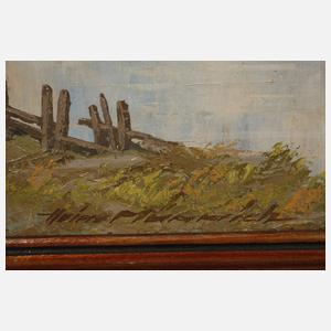 Heinz Münnich, Herbstliches Seeufer