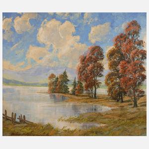 Heinz Münnich, Herbstliches Seeufer