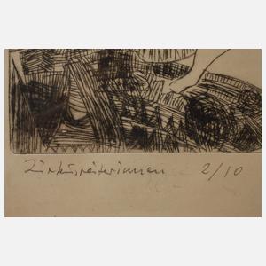 Will Schestak, "Zirkusreiterinnen"