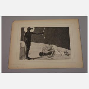 Prof. Sascha Schneider, Konvolut Holzstiche