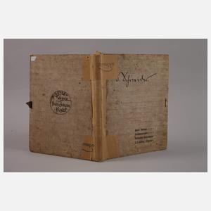 Prof. Sascha Schneider, Konvolut Holzstiche