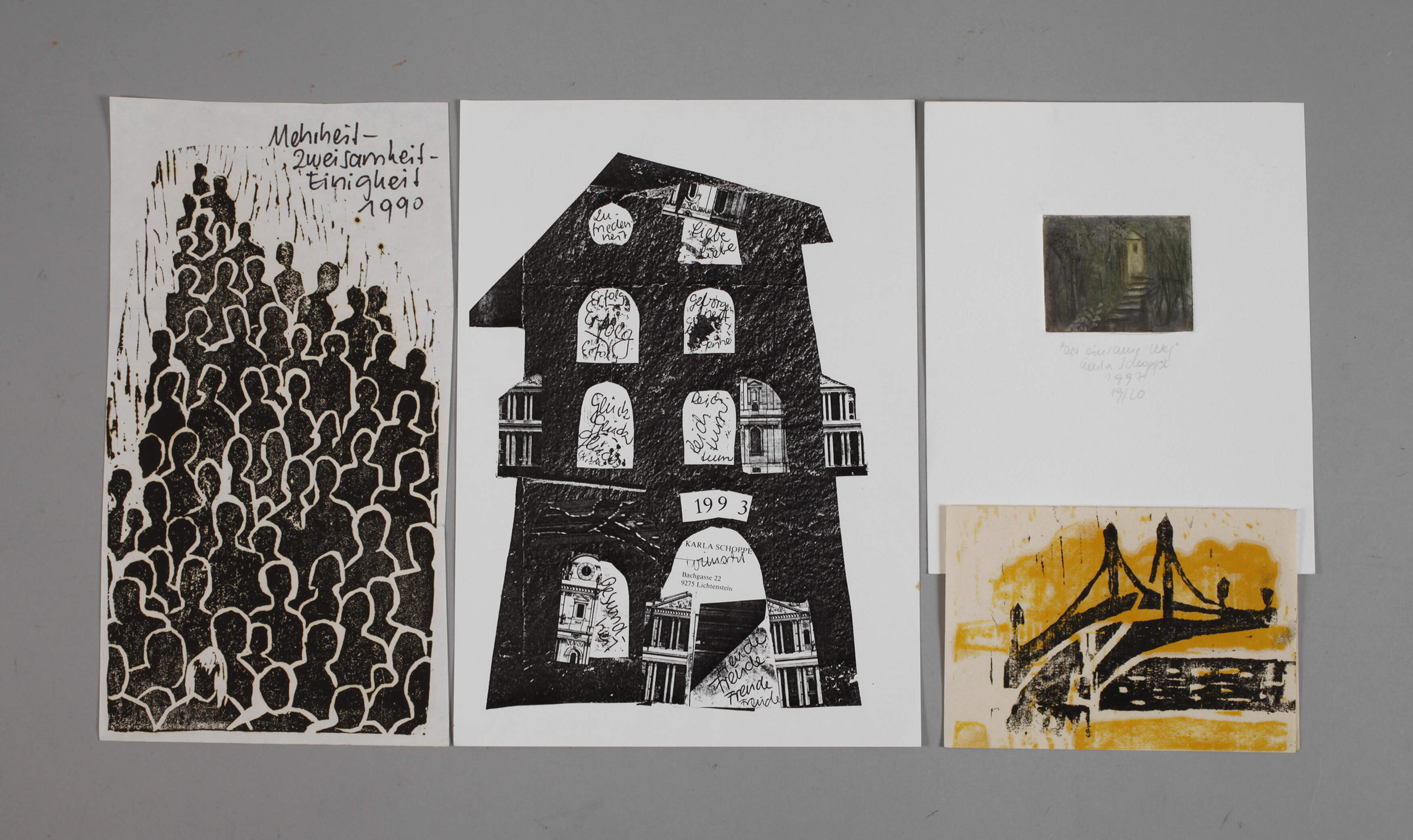 Karla Schoppe, Drei Graphiken