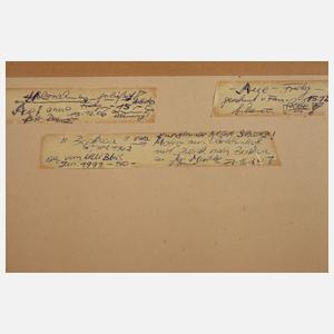 Albert Schwarz, "Bockwa (Motiv a. Oberhohendorf)"