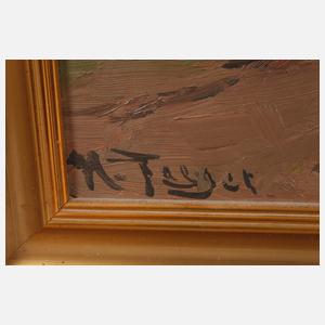 Karl Hanns Taeger, "Saugarten in Langebrück"