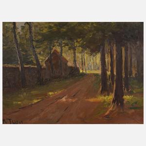 Karl Hanns Taeger, "Saugarten in Langebrück"