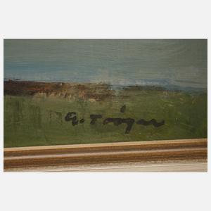 Alfred Tröger, Boote am Ufer