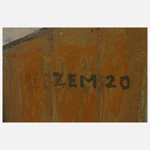 Alfred Tröger, Boote am Ufer