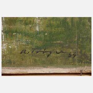 Alfred Tröger, Blumenstillleben