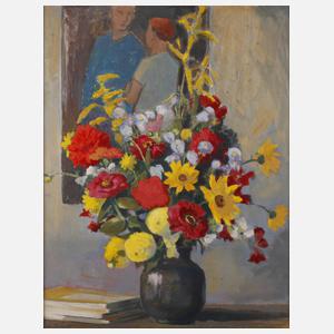 Alfred Tröger, Blumenstillleben