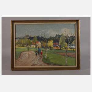 Alfred Tröger, "Frühling in Blankenhain"