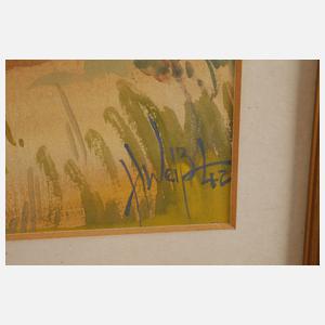 Hans Weiß-Aue, Fichten am Bach