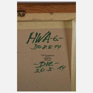 Hans Weiß-Aue, Fichten am Bach