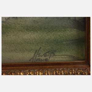 Hans Weiß-Aue, "Nach dem Gewitterregen"