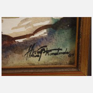 Hans Weiß-Aue, "Plau am See"