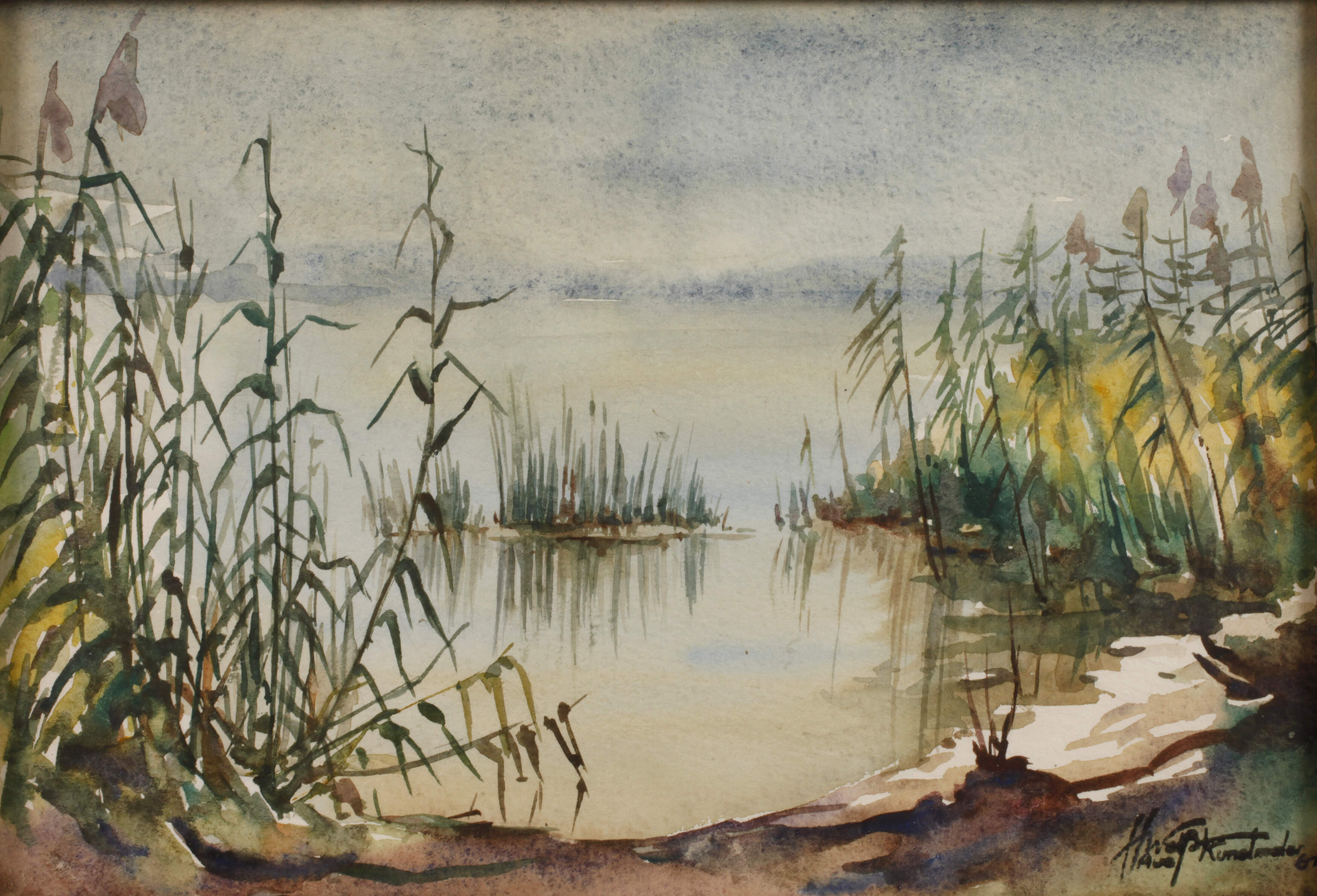 Hans Weiß-Aue, "Plau am See"
