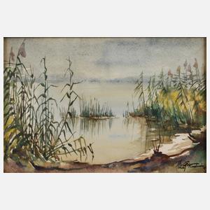 Hans Weiß-Aue, "Plau am See"