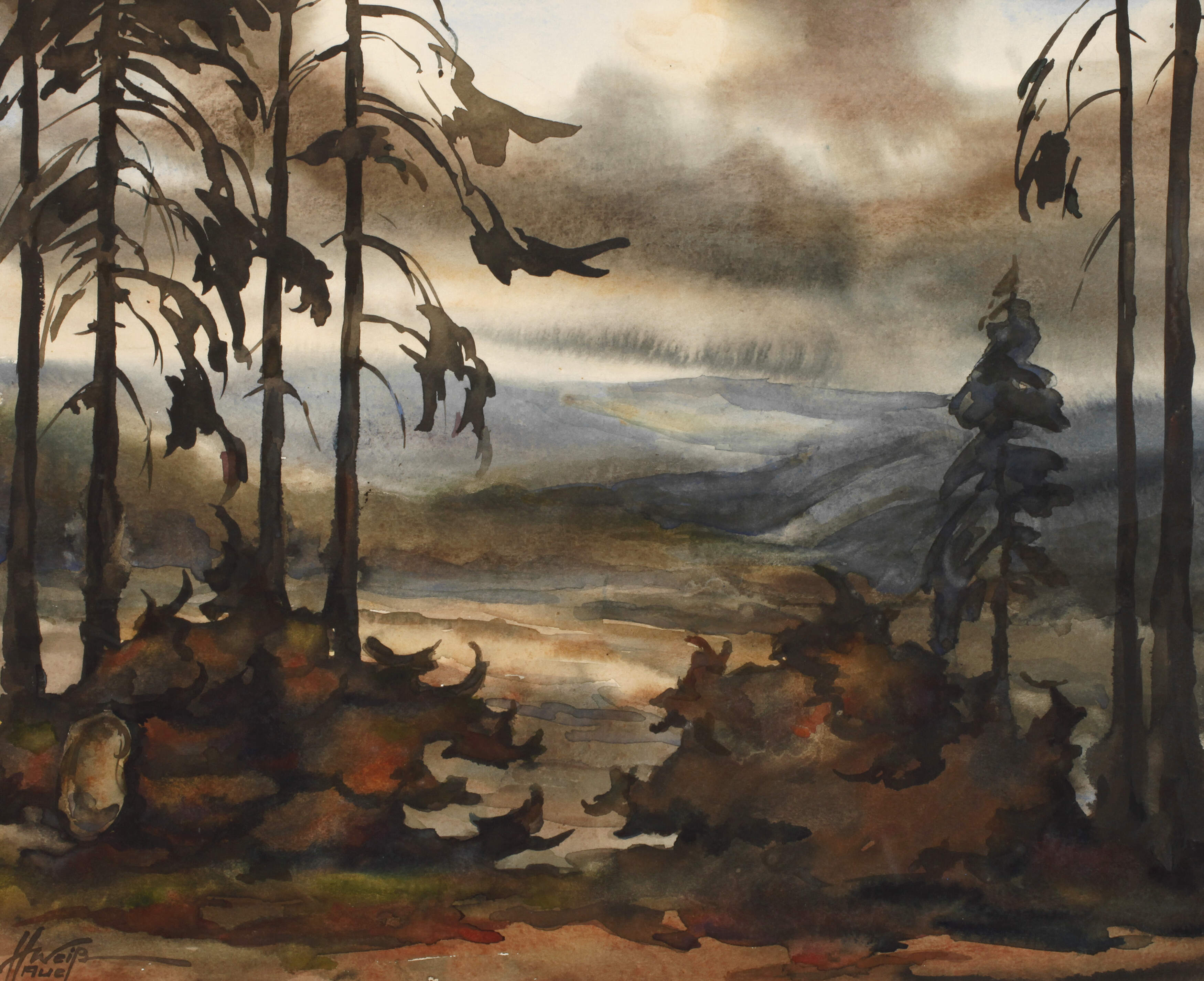 Hans Weiß-Aue, "Im Fichtelbergrevier"