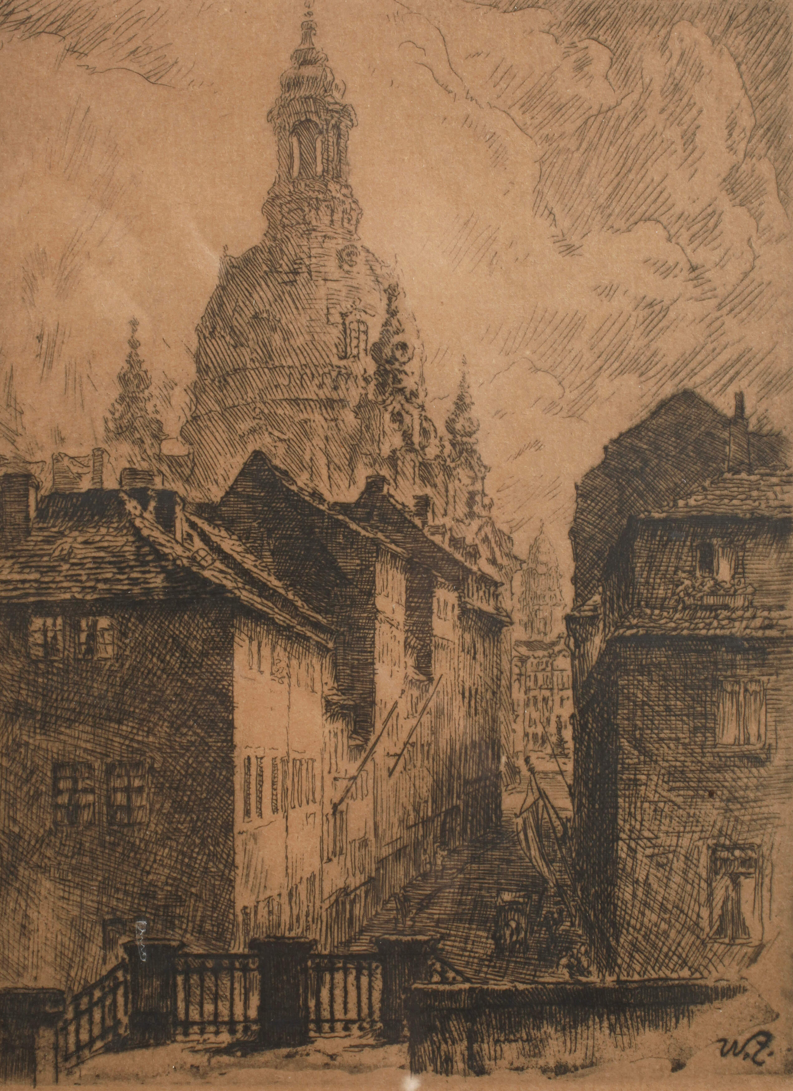 Walter Zeising, Die Frauenkirche in Dresden