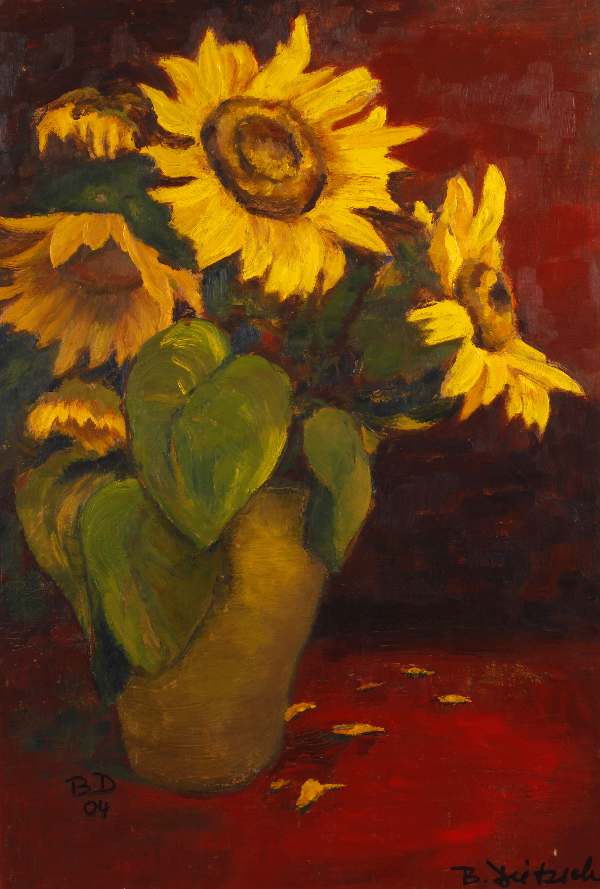 Brigitte Dietzsch, Sonnenblumen