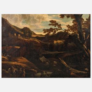 Barocke Hirtenlandschaft