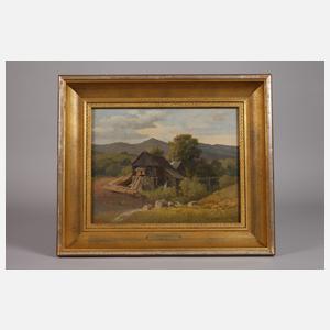 Arthur Blaschnik, Wassermühle im Riesengebirge