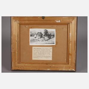 Arthur Blaschnik, Wassermühle im Riesengebirge