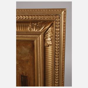 Prof. Anton Burger, attr., Reitender Bote am Tor