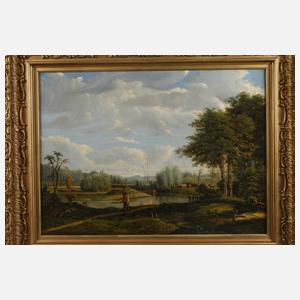 De Bourbon, Idyllische Flusslandschaft