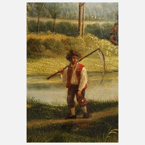 De Bourbon, Idyllische Flusslandschaft