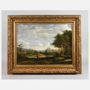 De Bourbon, Idyllische Flusslandschaft