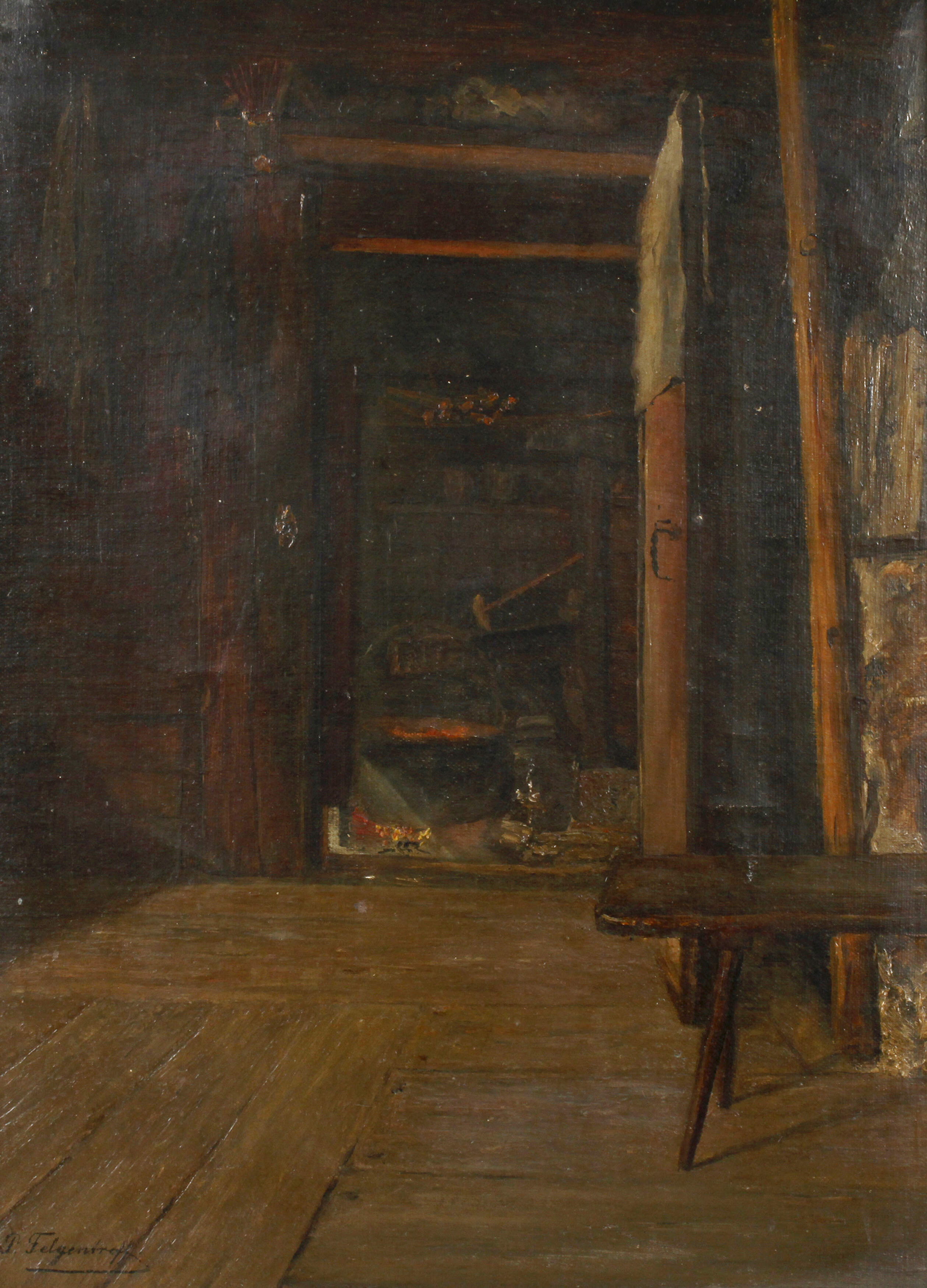 Paul Felgentreff, Stubeninterieur