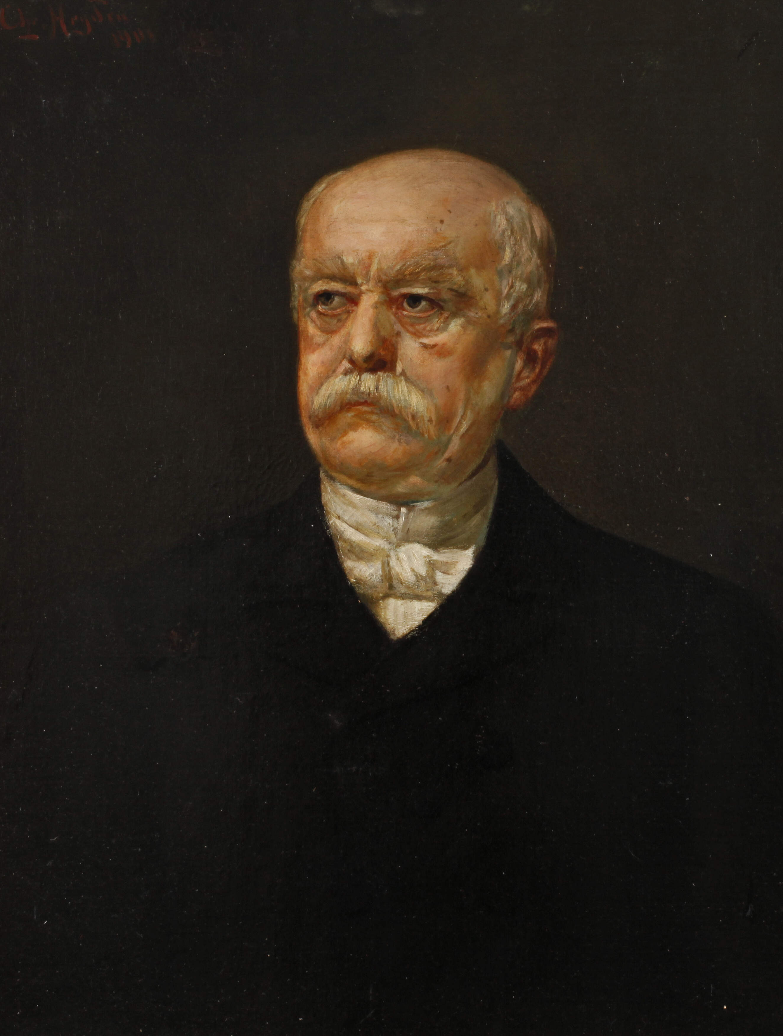 Christian Heyden, Portrait Fürst Bismarck