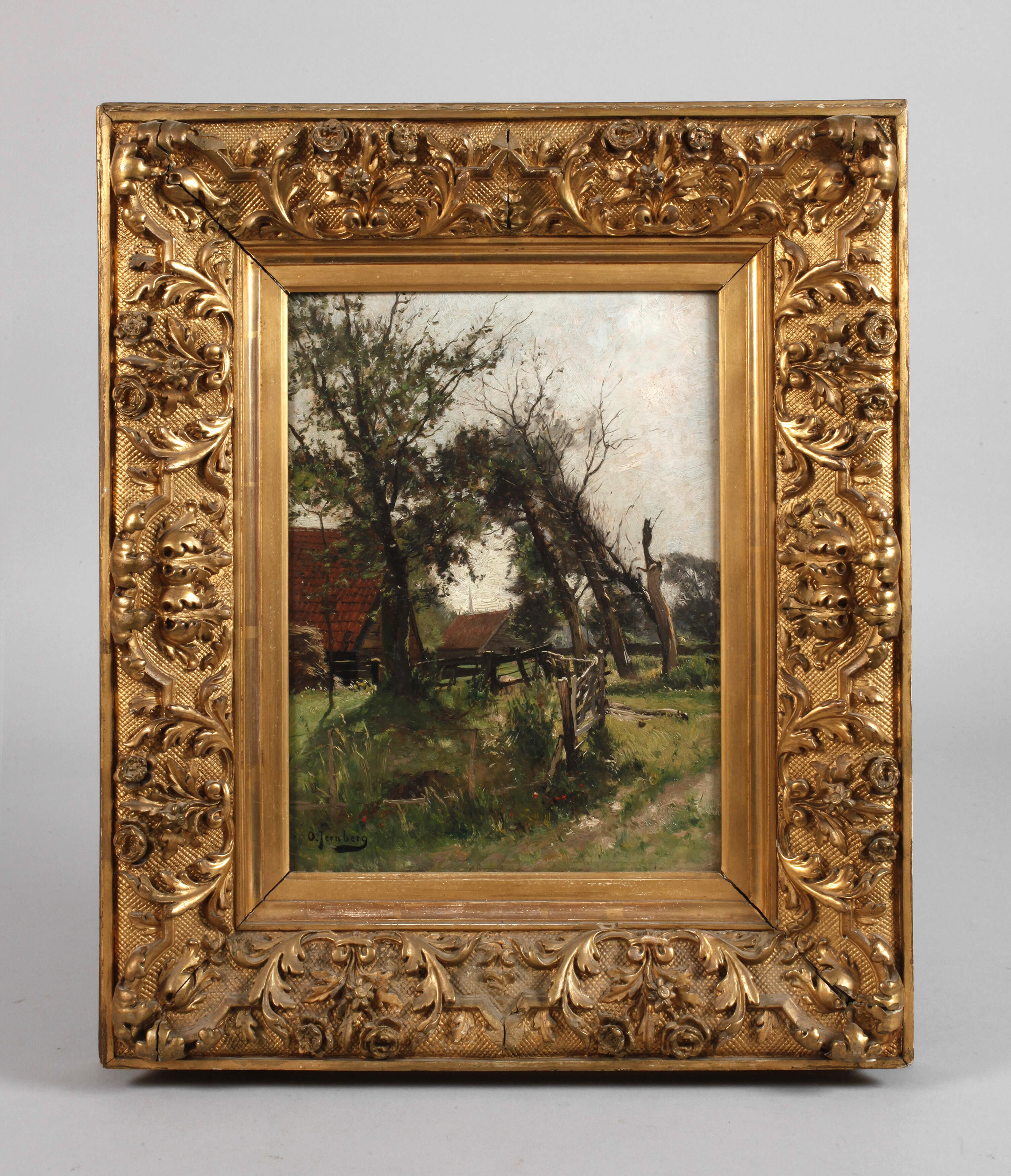 Olof Jernberg, Idyll am Dorfrand