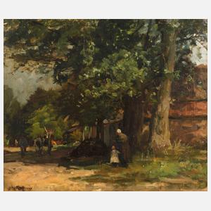 Bernardus Marie Koldeweij, Sommerliche Dorfstraße