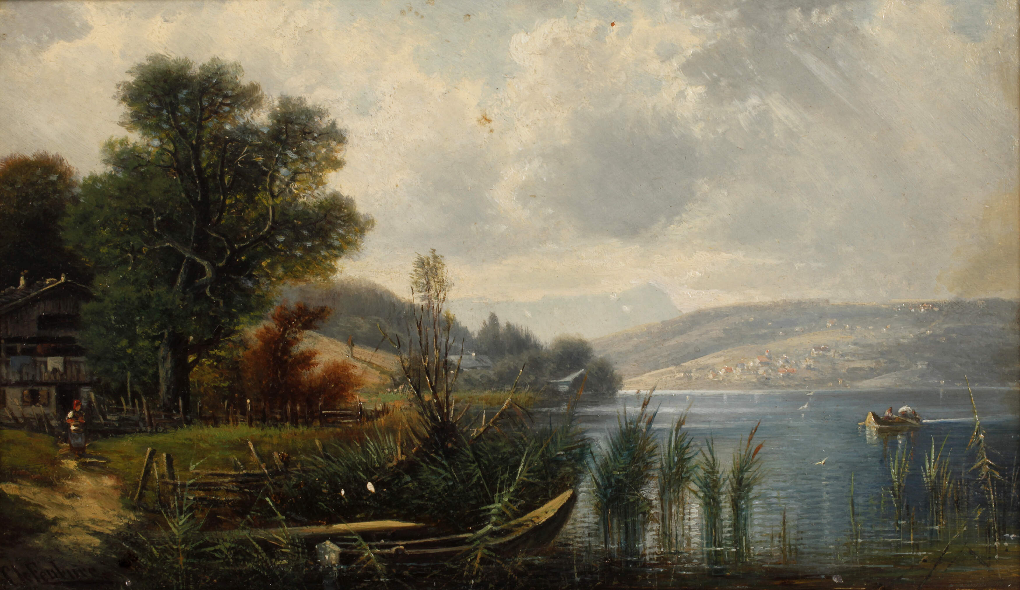 Carl le Feubure, Chiemseelandschaft