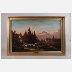 C. Lubin, Morgendämmerung im Gebirge