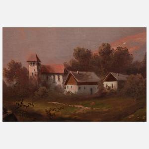 C. Lubin, Morgendämmerung im Gebirge