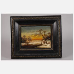 M. Müller, Winterabend