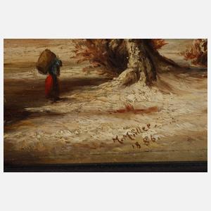 M. Müller, Winterabend