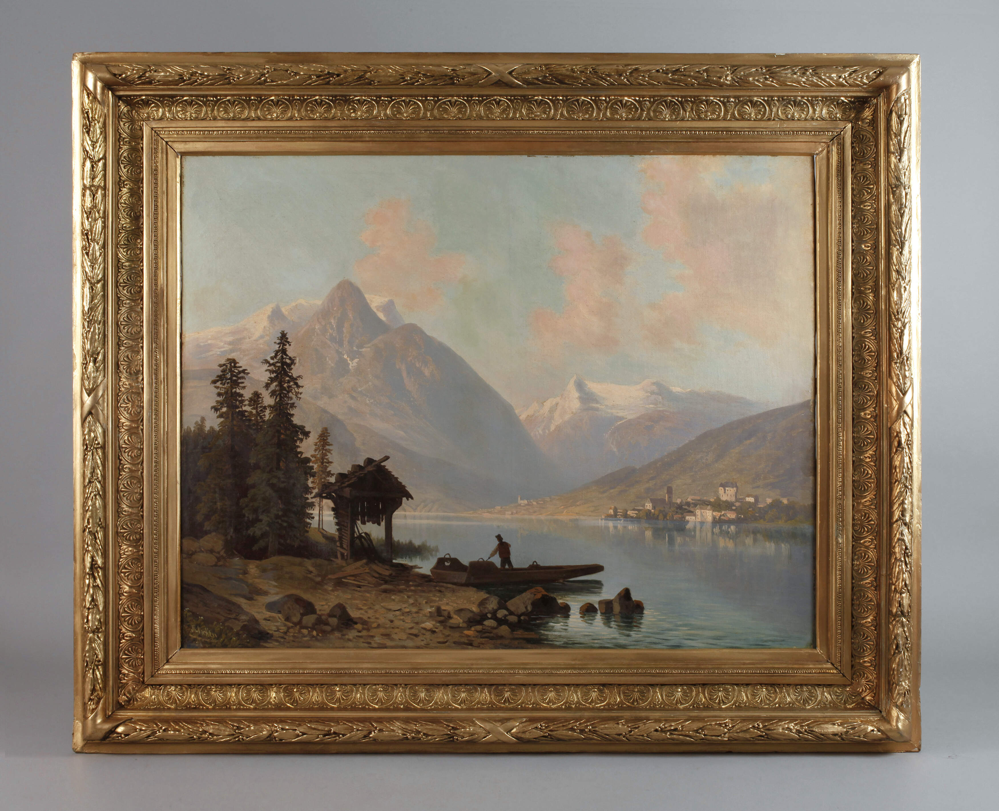 Wilhelm Theodor Nocken, Blick auf Zell am See